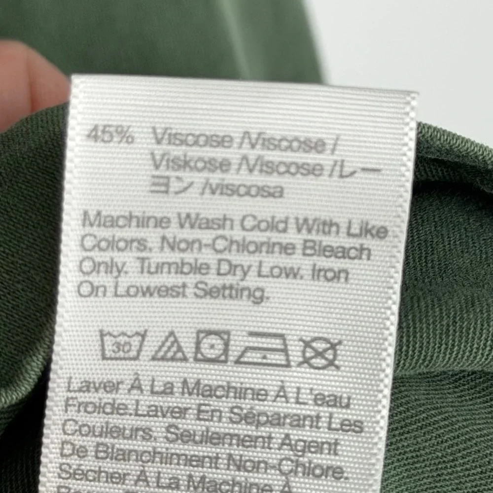 NEW Madewell Oversized Field Jacket Womens M Army Green Military Utility